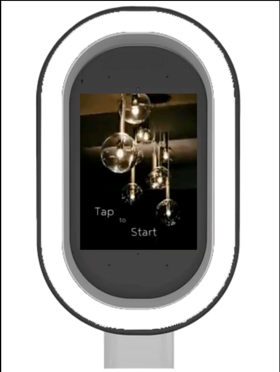 Tap to start screen 8