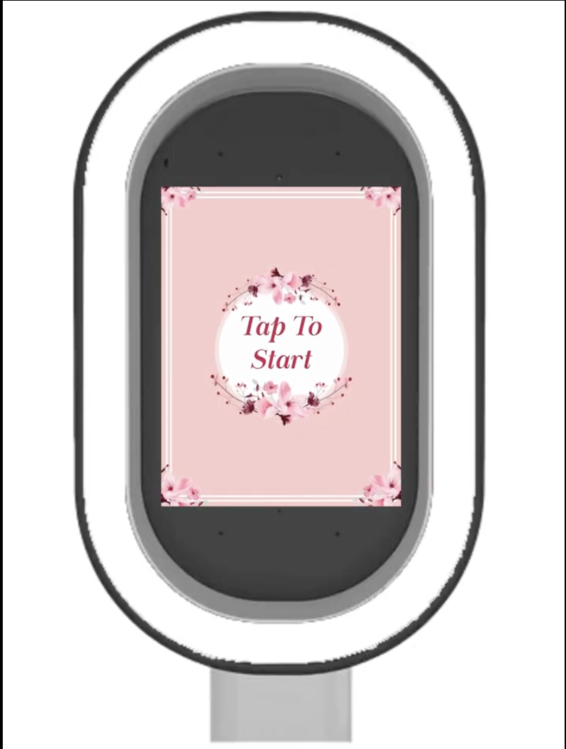 Tap to start screen 4