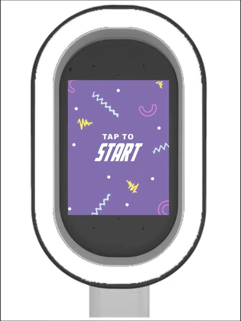 Tap to start screen 14