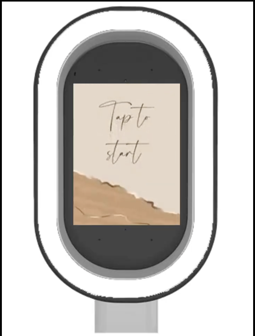 Tap to start screen 9