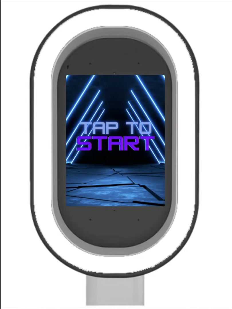 Tap to start screen 28